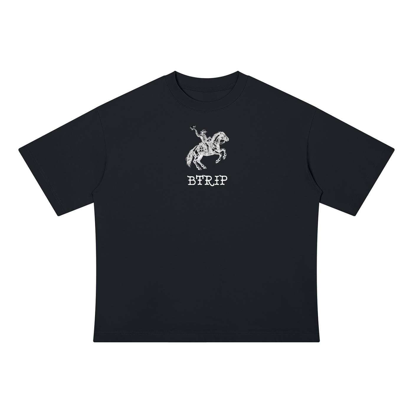 MAN DOWN INVERTED | Unisex Drop Shoulder Cotton T-Shirt