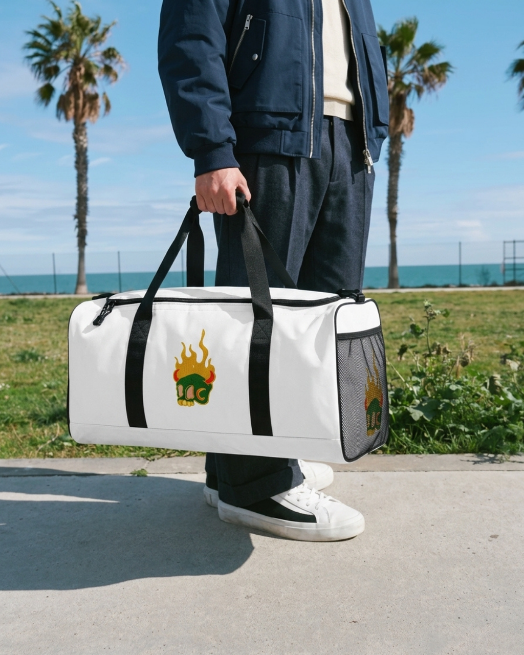Rip Duffle Bag — White