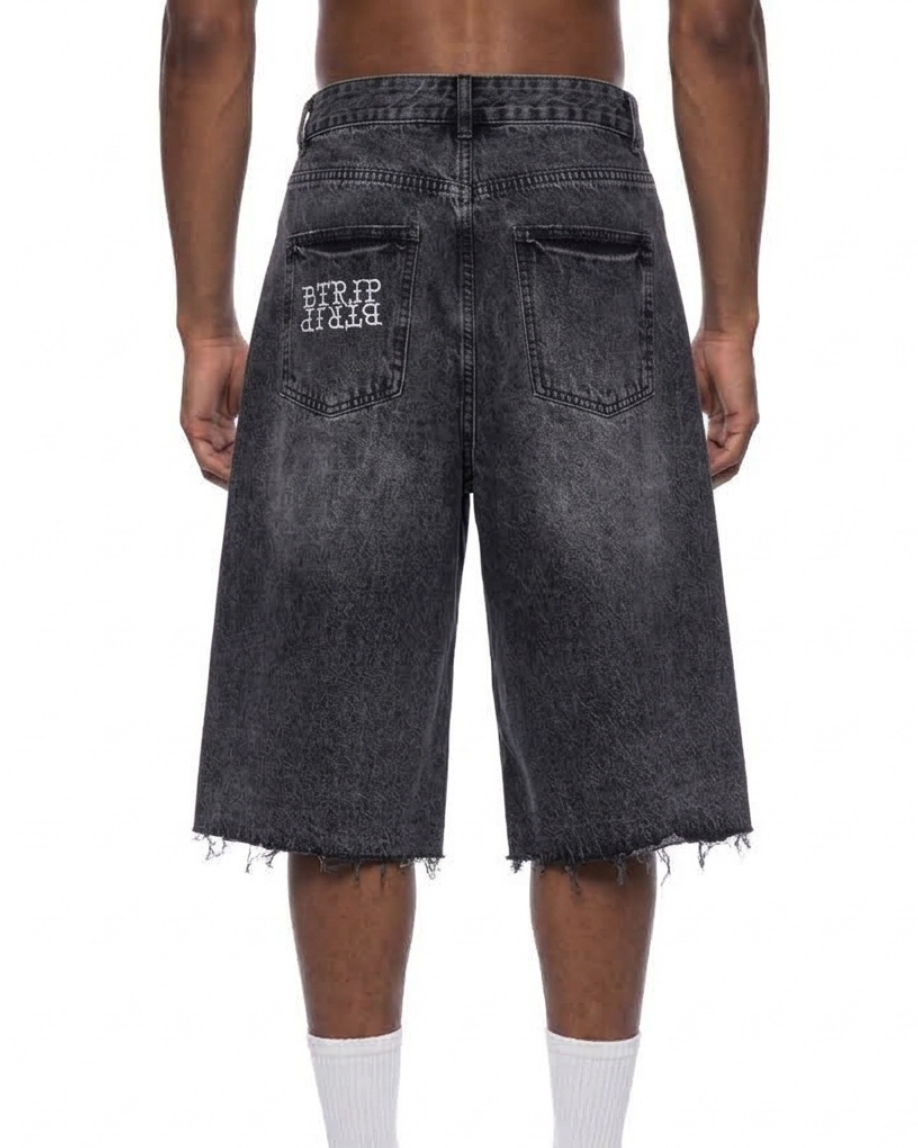 MVN DOWN | The Ghost Wash Denim Shorts — Same Outlaw, Different Dust