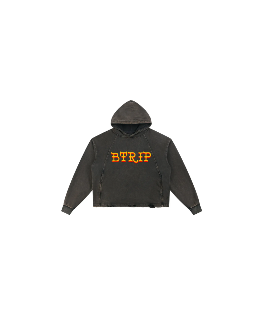 RGD Vintage Washed Hoodie — Frayed Hem