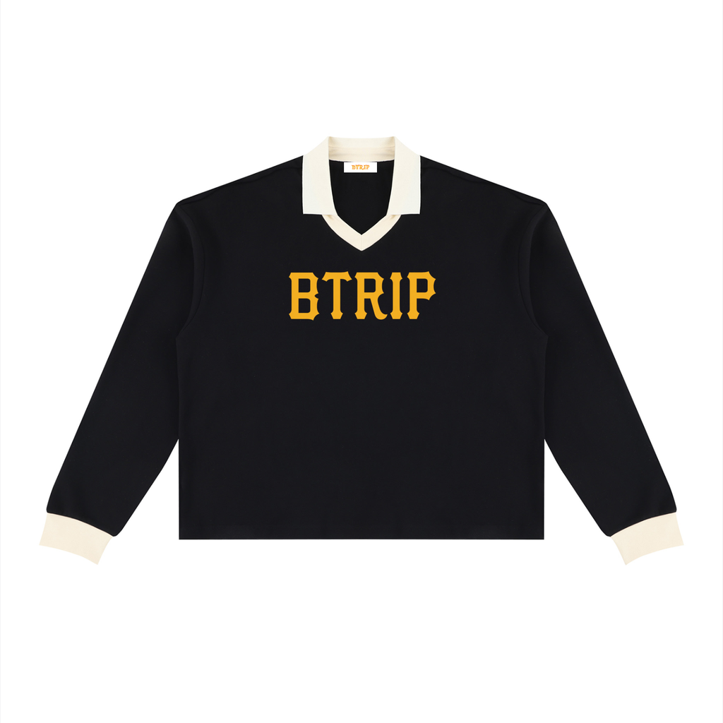 FINE - Unisex Color Block Long Sleeve Sweatshirt