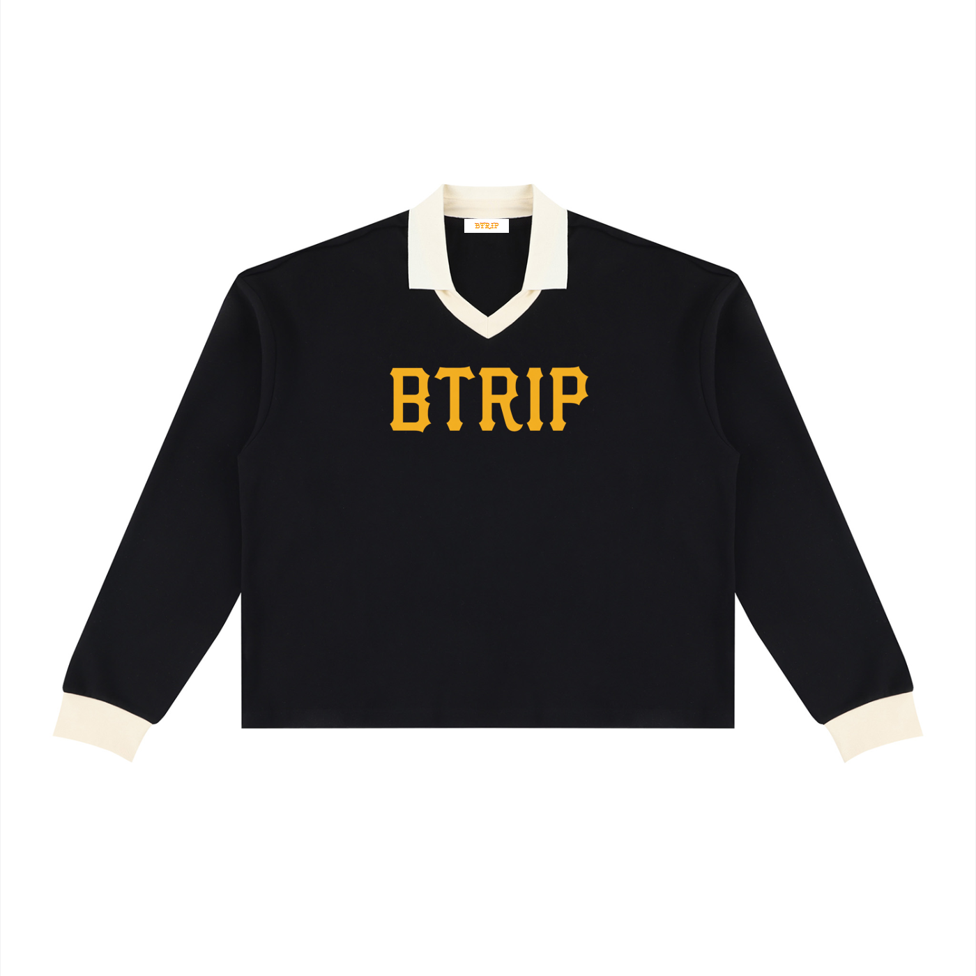 FINE - Unisex Color Block Long Sleeve Sweatshirt