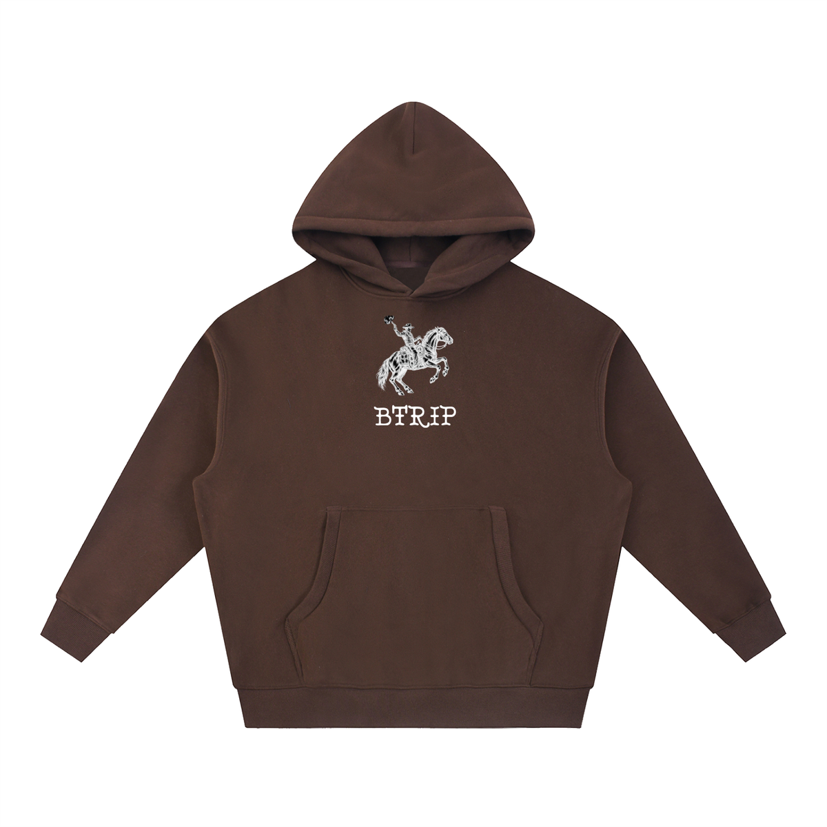 MVN UP & DOWN | The Essential Oversized Boxy Fleece Hoodie