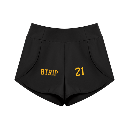 PIRVTES - Women's High Rise Yoga Shorts