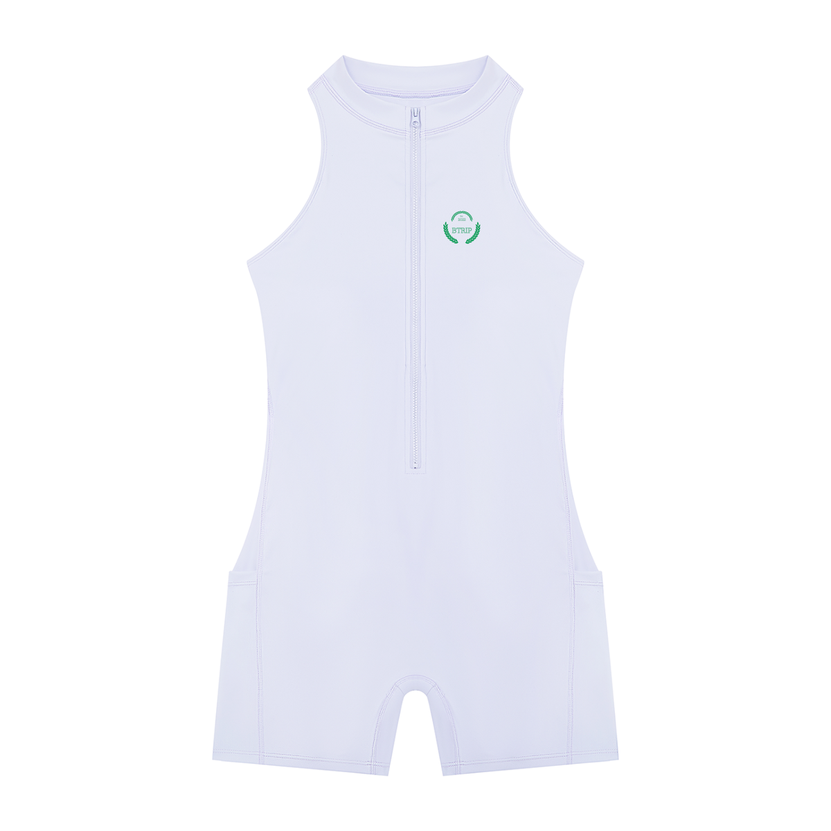 C&A | Women's Quarter-Zip Yoga Romper