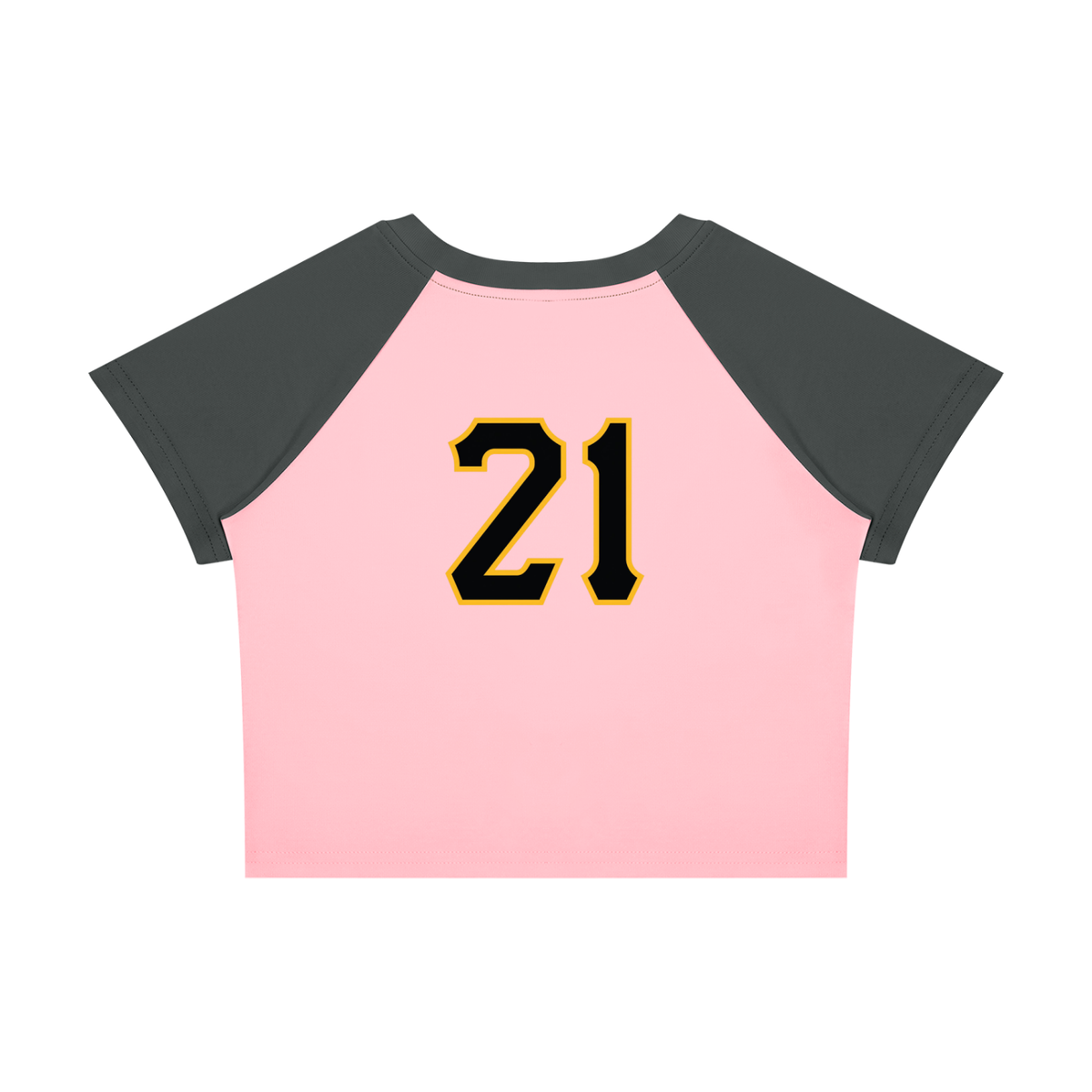 PIRVTES - Women’s Raglan Color Block Baby T-Shirt