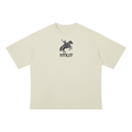 MAN DOWN | Unisex Drop Shoulder Cotton T-Shirt