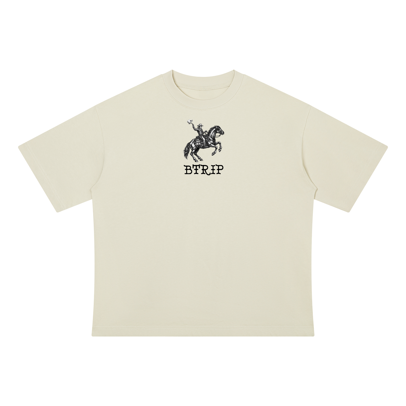 MAN DOWN | Unisex Drop Shoulder Cotton T-Shirt