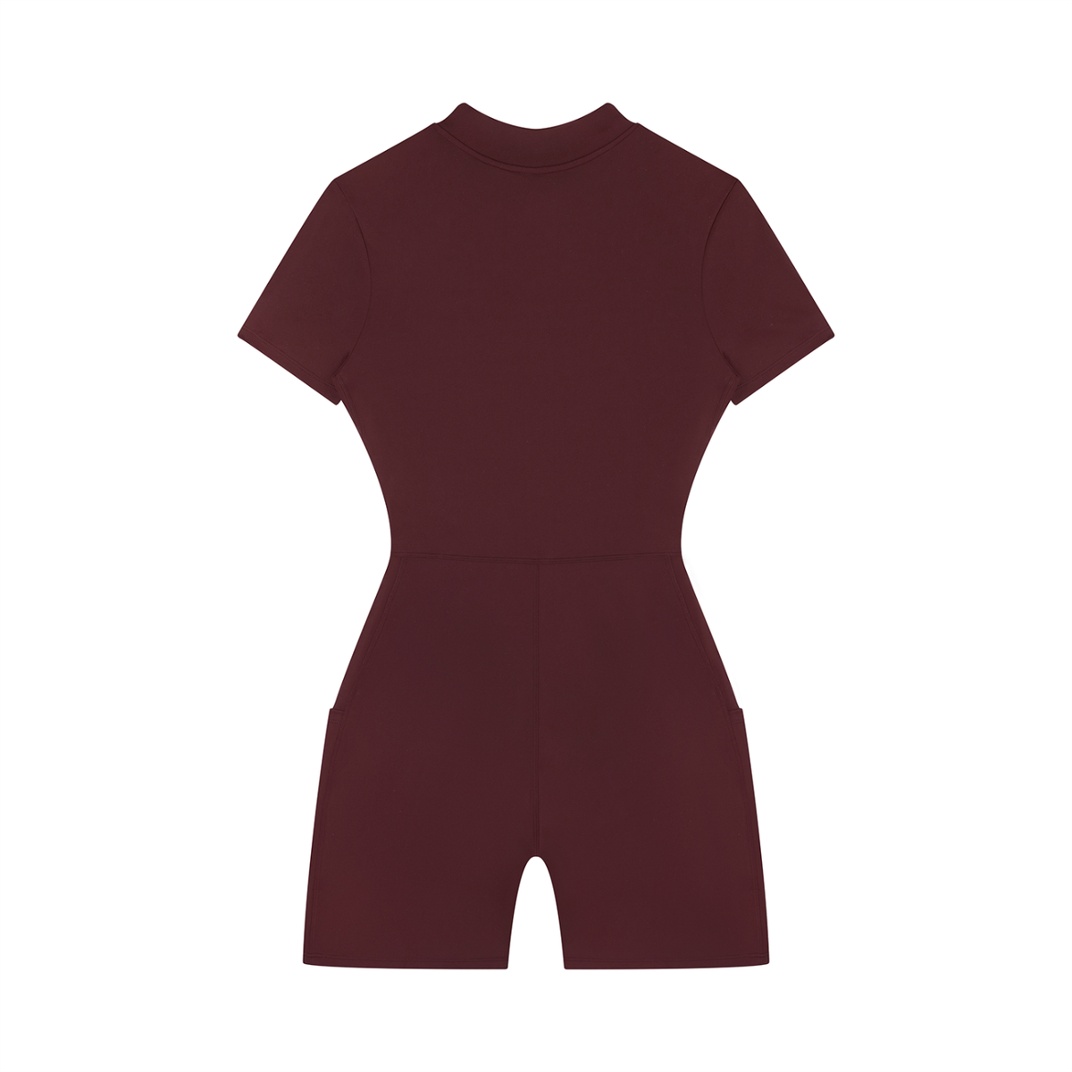 CHAMPIONS & ATHLETES | Women's Quarter-Zip Short Sleeve Romper