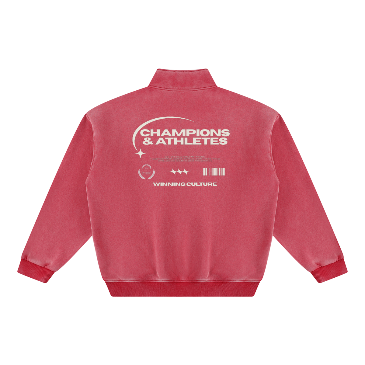 C&A | The Vintage Wash Half-Zip Fleece Sweatshirt