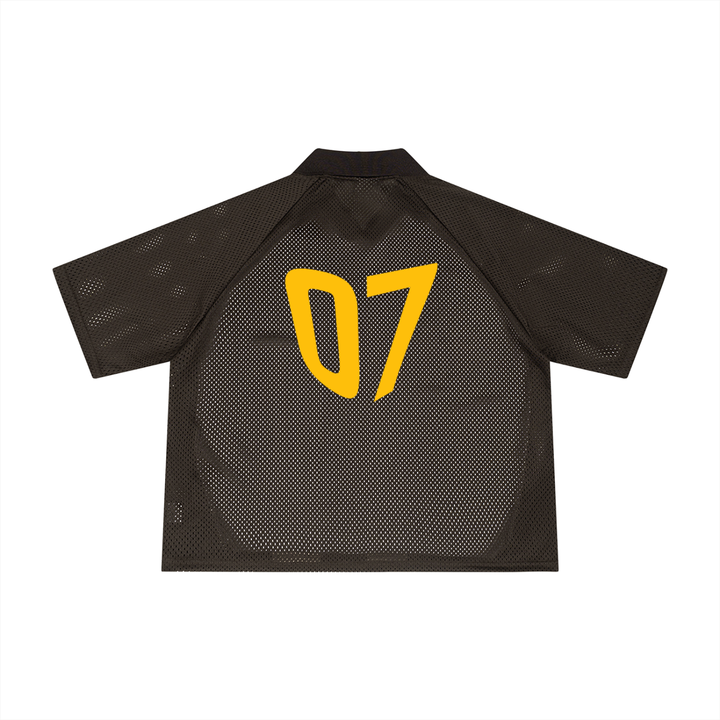 FVNBVSED - Unisex Striped Mesh Boxy Soccer Jersey