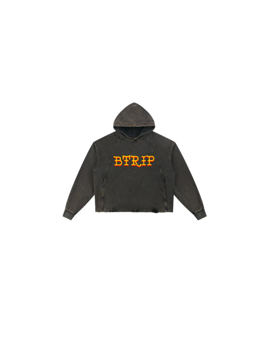 RGD Vintage Washed Hoodie — Frayed Hem