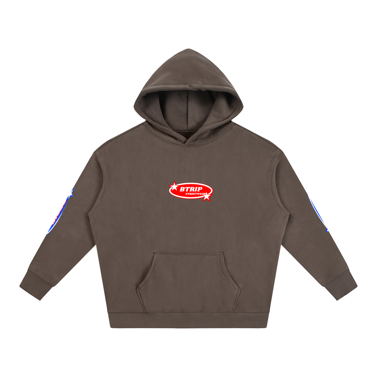 BTRIP STREETWEAR | Unisex Oversize Fleeced Hoodie