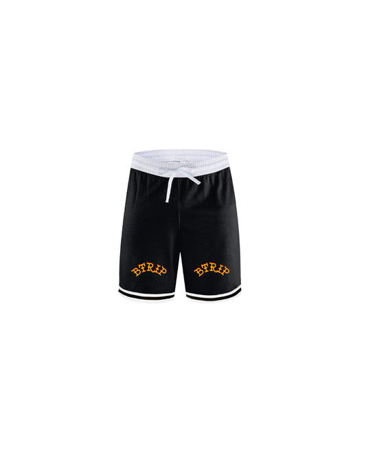 ISSVNTIVL Basketball Shorts — Stripe Trim