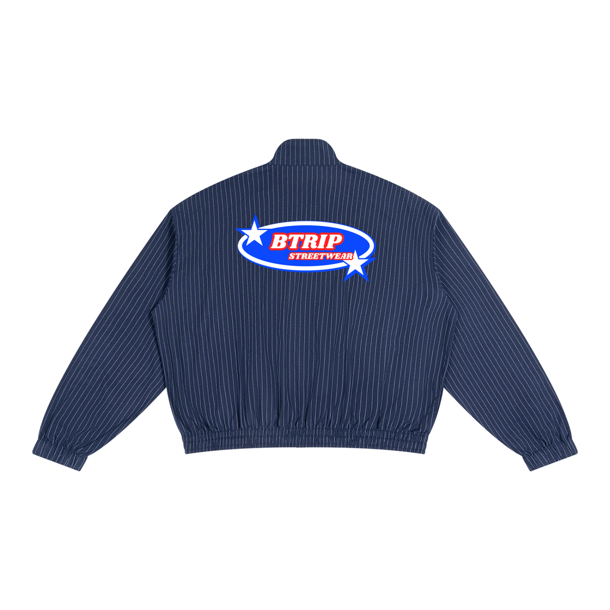 BTRIP STREETWEAR | Unisex Striped Full-Zip Track Jacket