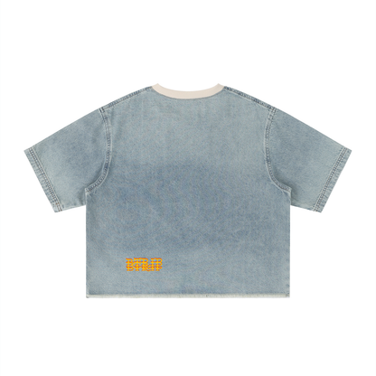 IDVLIV - Boxy Denim Isla Shirt