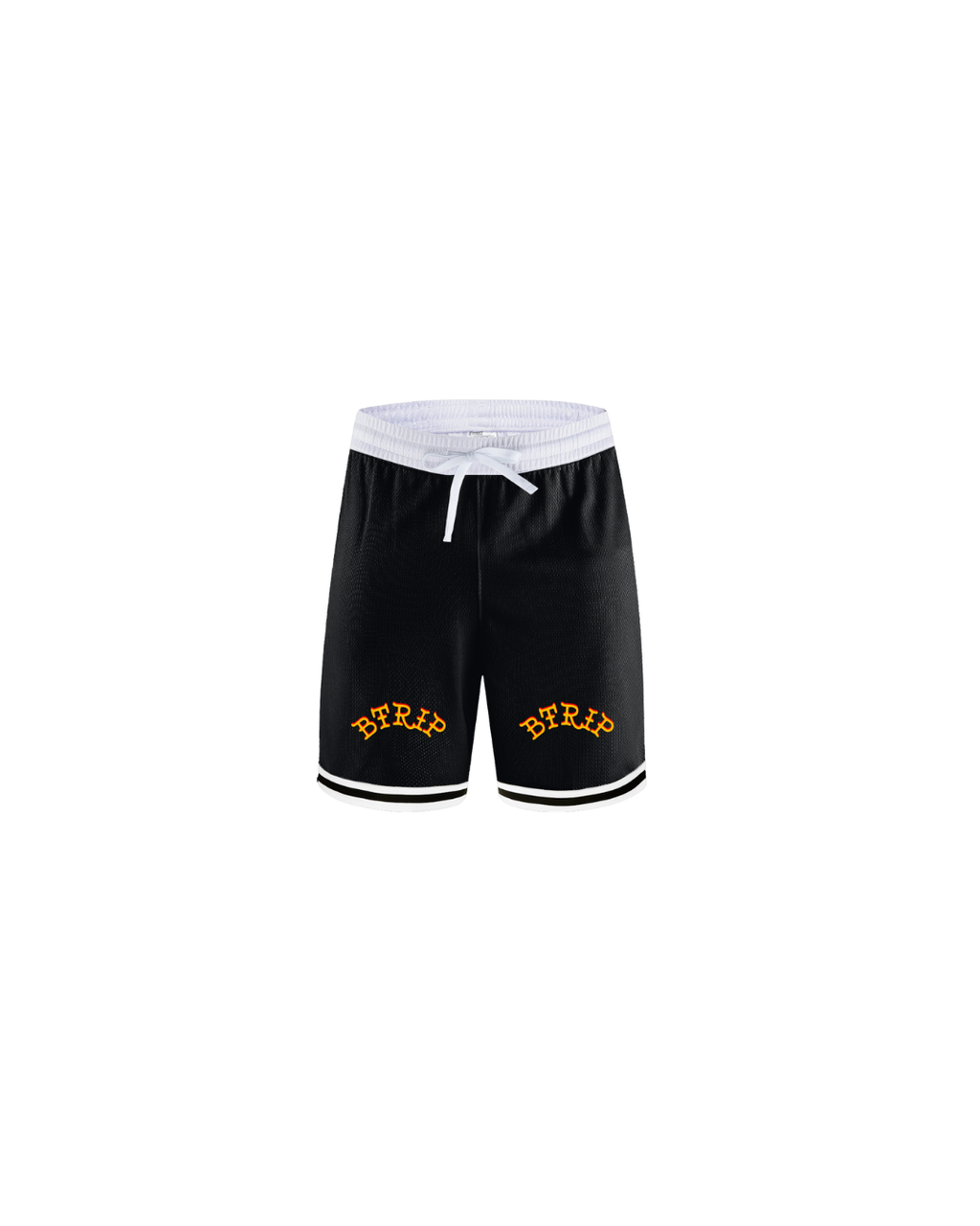 ISSVNTIVL Basketball Shorts — Stripe Trim