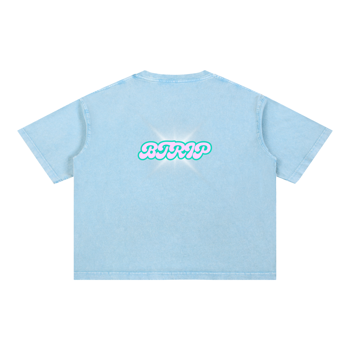 UNBREVKVBLE SK8 | The 90s Flash Mineral Wash Boxy Tee