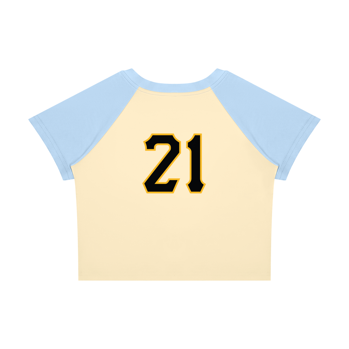 PIRVTES - Women’s Raglan Color Block Baby T-Shirt