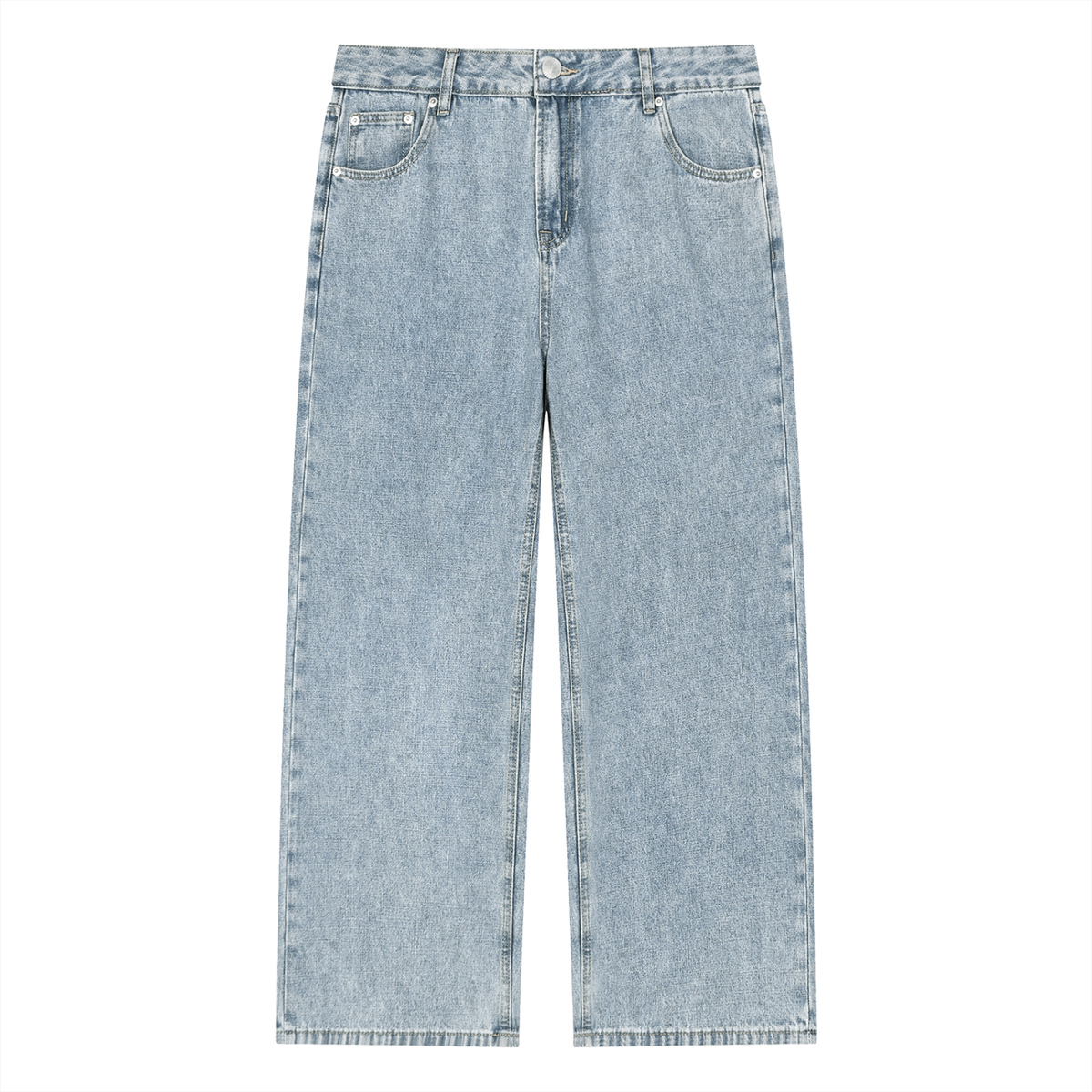 CONDVDO | The Vintage Wash Straight Leg Jeans