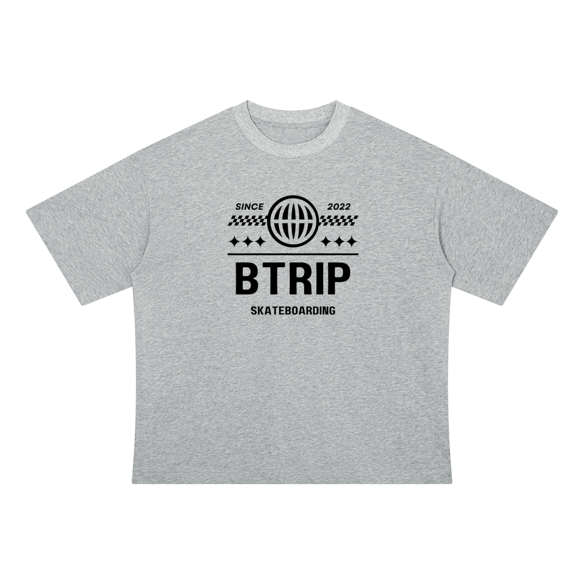 UNBREVKVBLE | BTRP Global Drop Shoulder Cotton T-Shirt