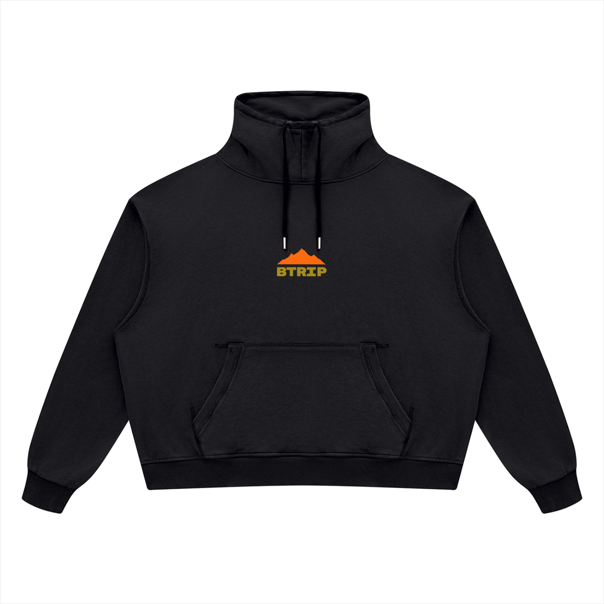 Unisex Vintage Wash Boxy Hoodie