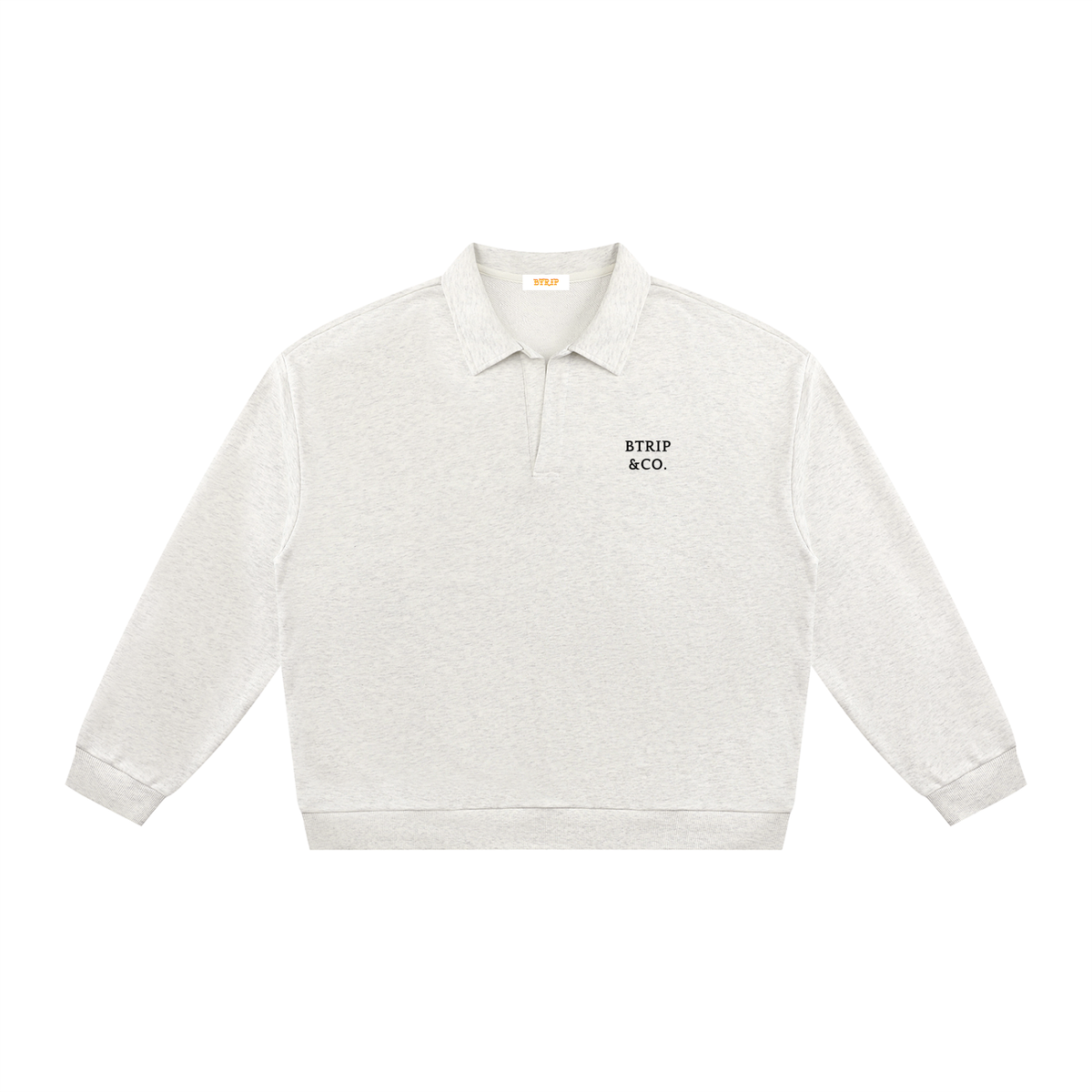 Unisex Oversized Collared Sweatshirt