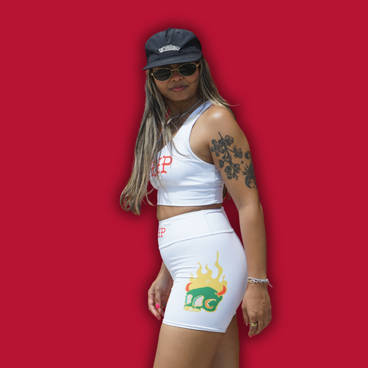 Yoga Shorts — White