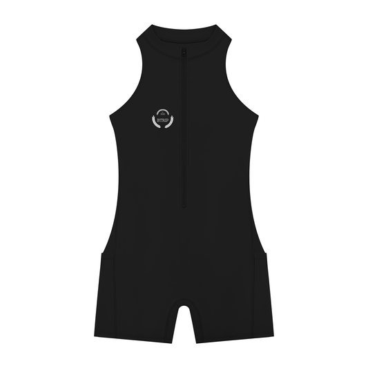 C&A | Women's Quarter-Zip Yoga Romper