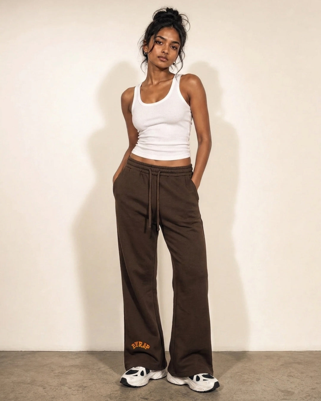 WWW Wide Leg Sweatpants