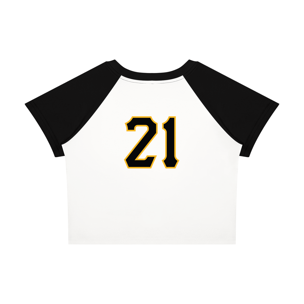 PIRVTES - Women’s Raglan Color Block Baby T-Shirt