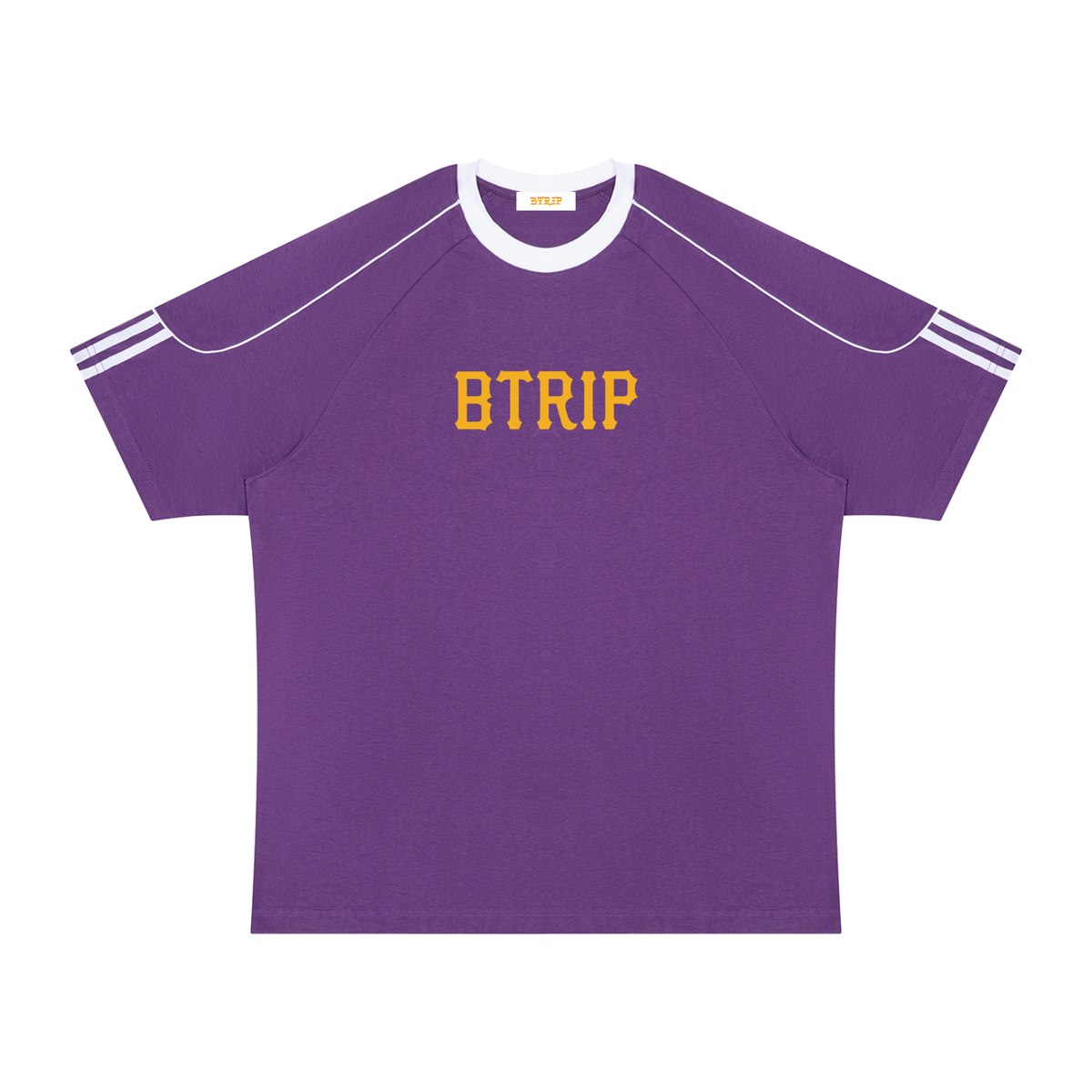 PIRVTES - Unisex Raglan Color Block T-Shirt