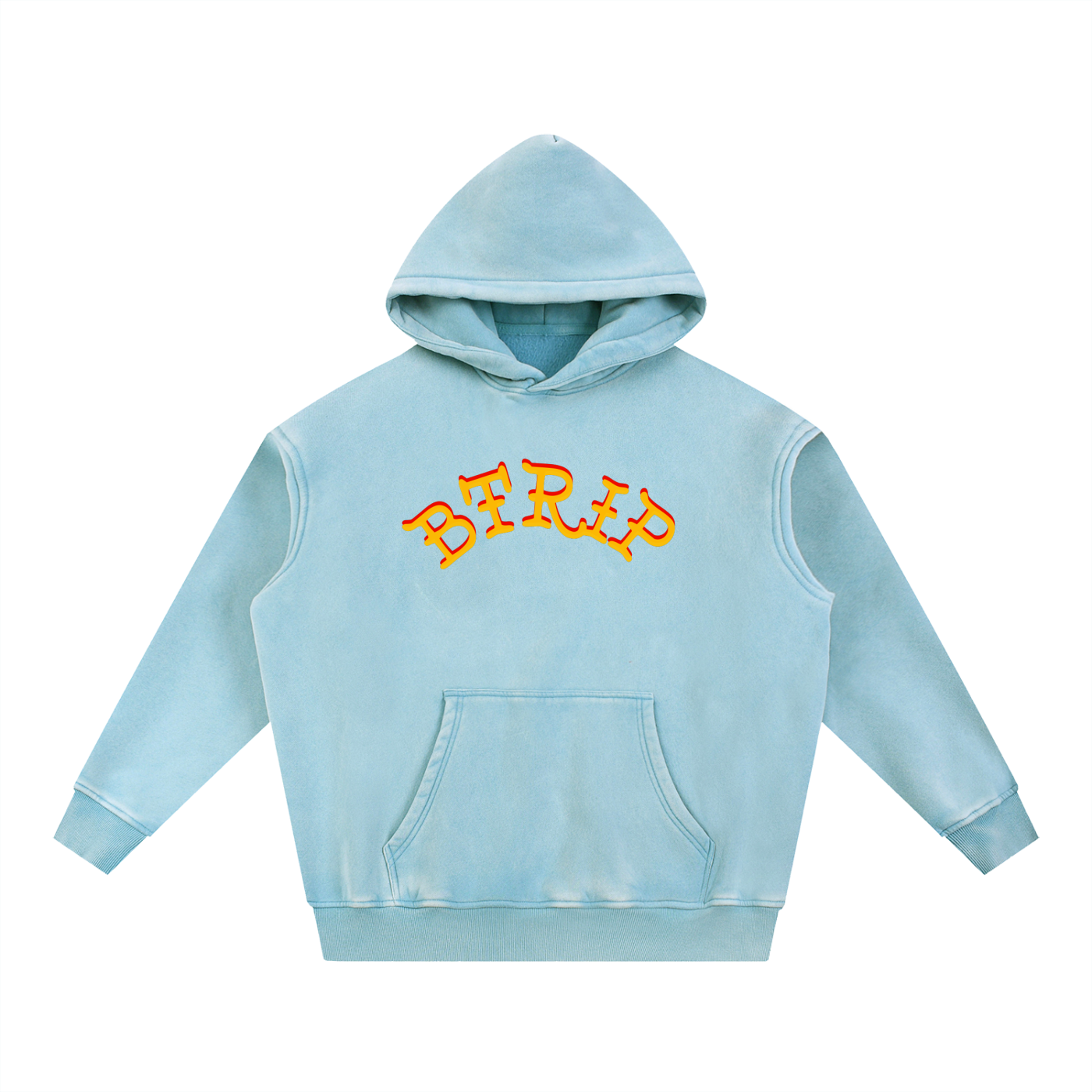 SUAGM -  Oversize Washed Fleece Hoodie