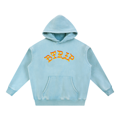 SUAGM -  Oversize Washed Fleece Hoodie