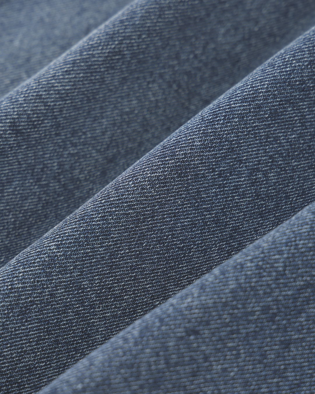 RAD | Vintage Wash Quarter-Zip Denim Shirt