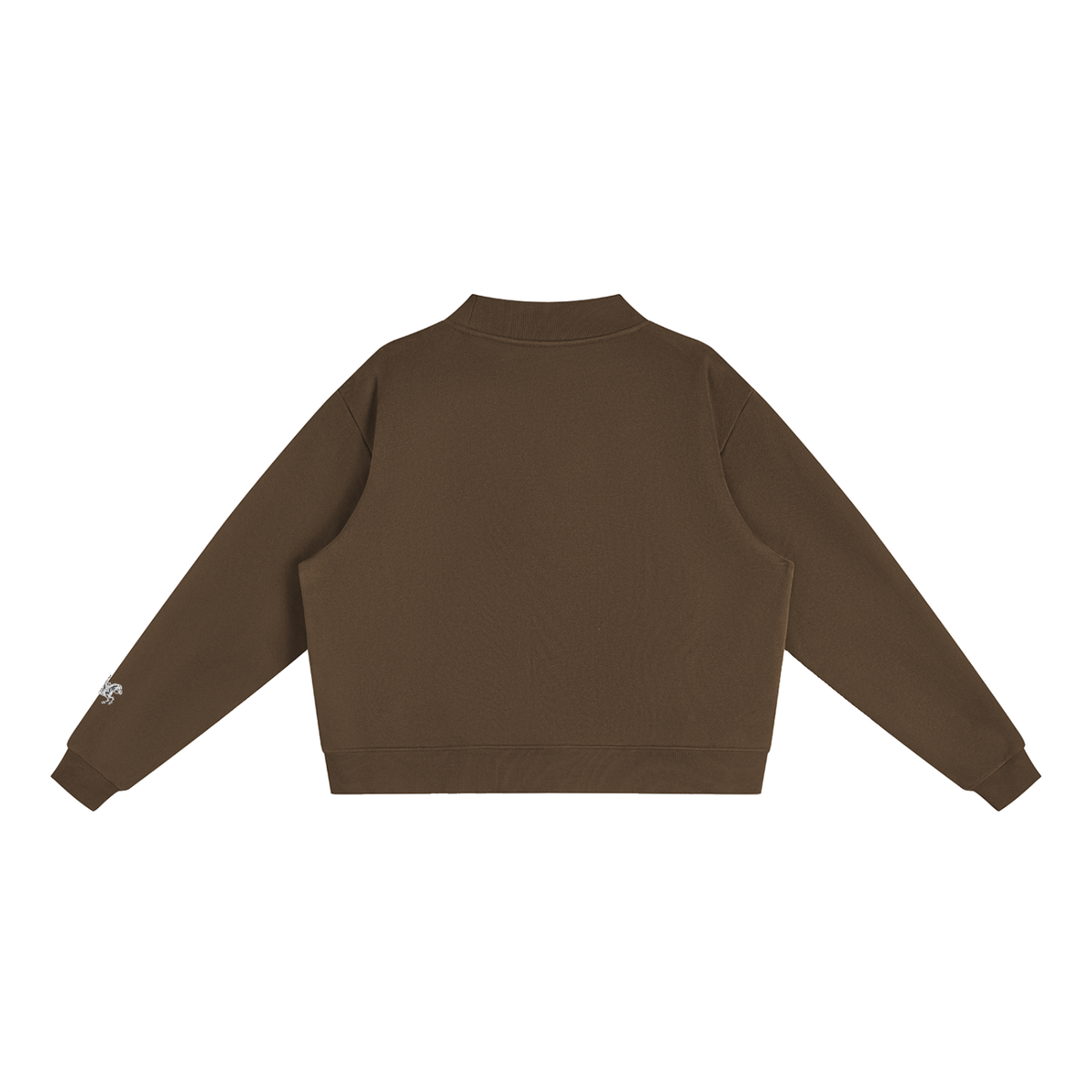 R0DE0 | Women's Fleece Mock-Neck Crew Sweatshirt