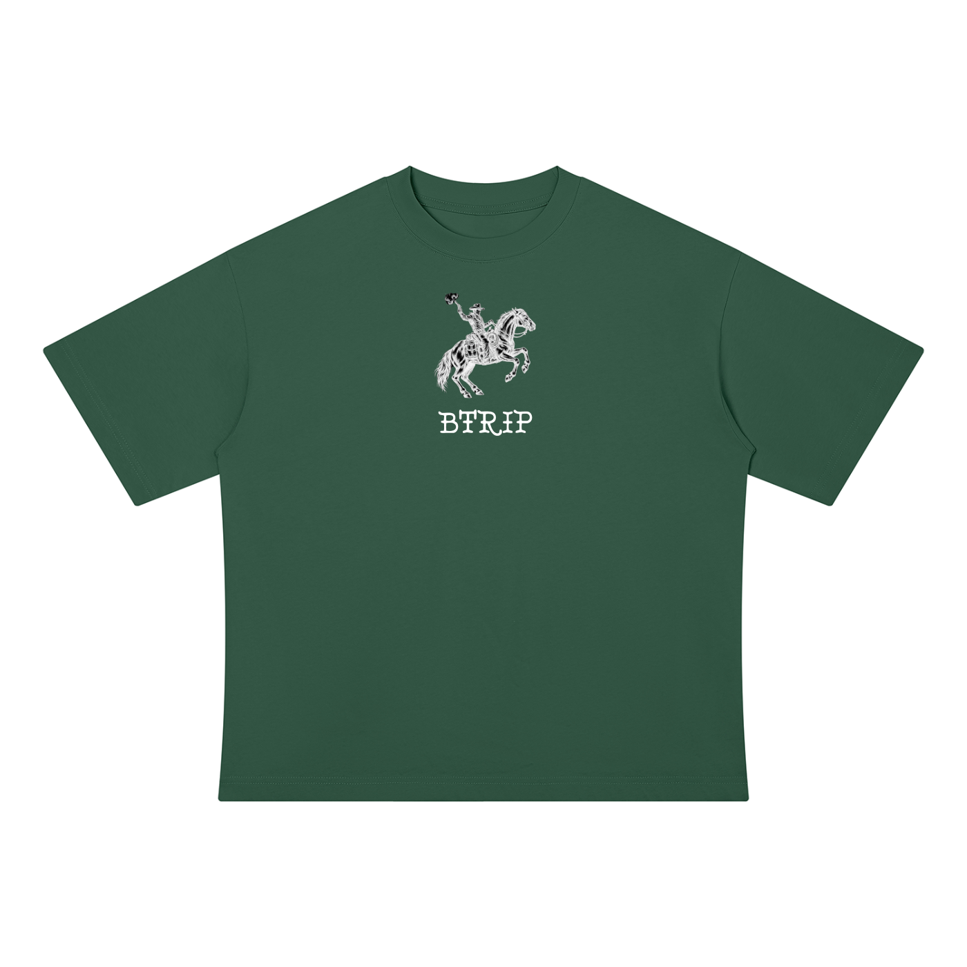 MAN DOWN INVERTED | Unisex Drop Shoulder Cotton T-Shirt