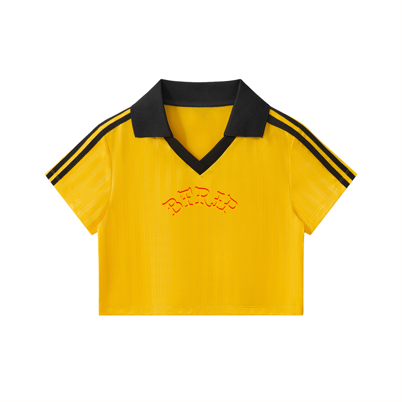 CVROLV - Contrast Collar Crop Jersey