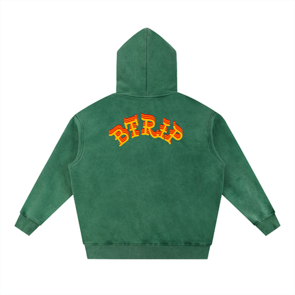 SUAGM -  Oversize Washed Fleece Hoodie