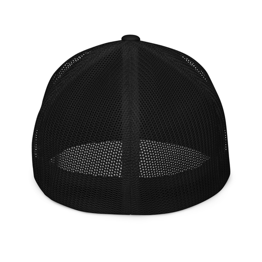 BTRIP Trucker Cap — Black | Classic Mesh Snapback