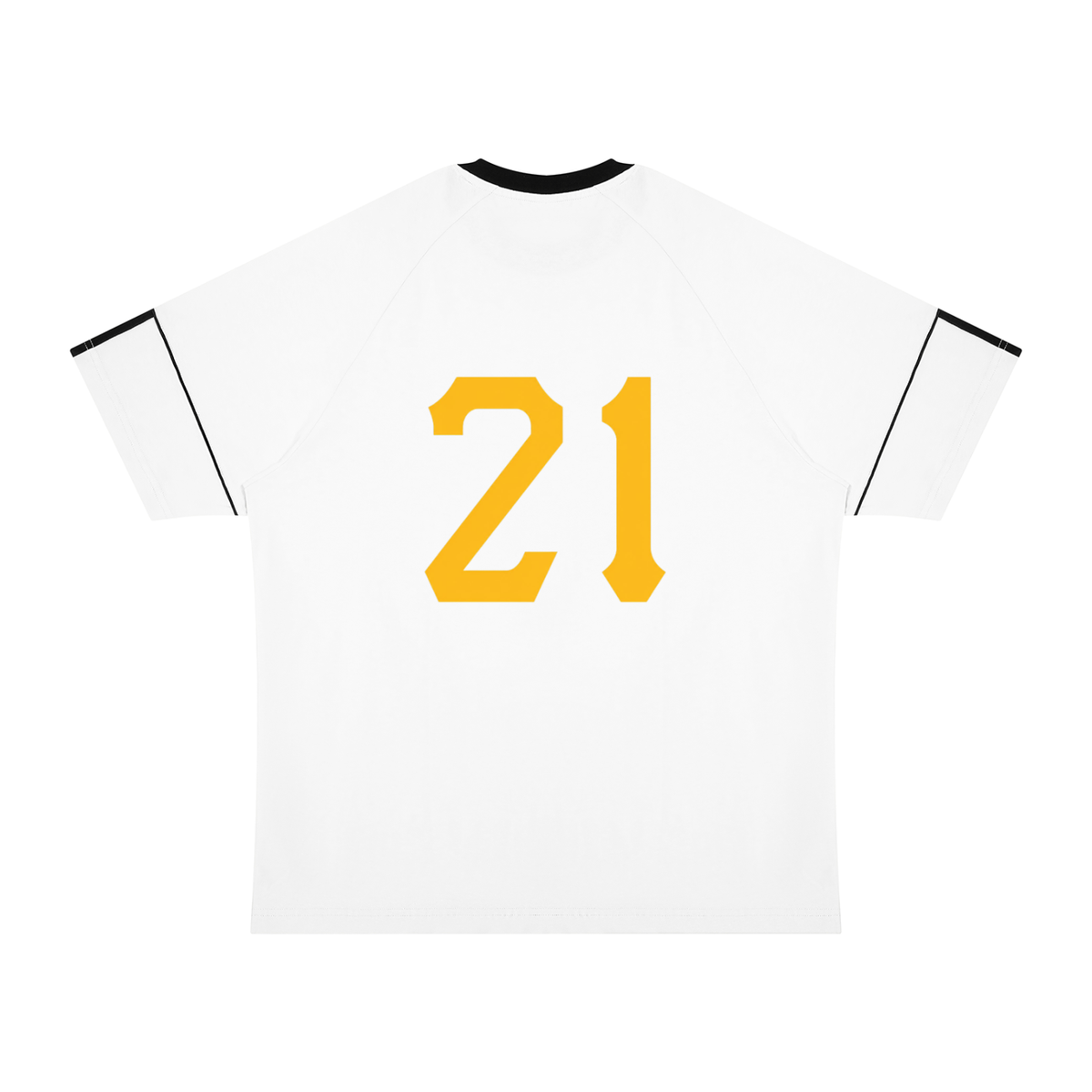 PIRVTES - Unisex Raglan Color Block T-Shirt