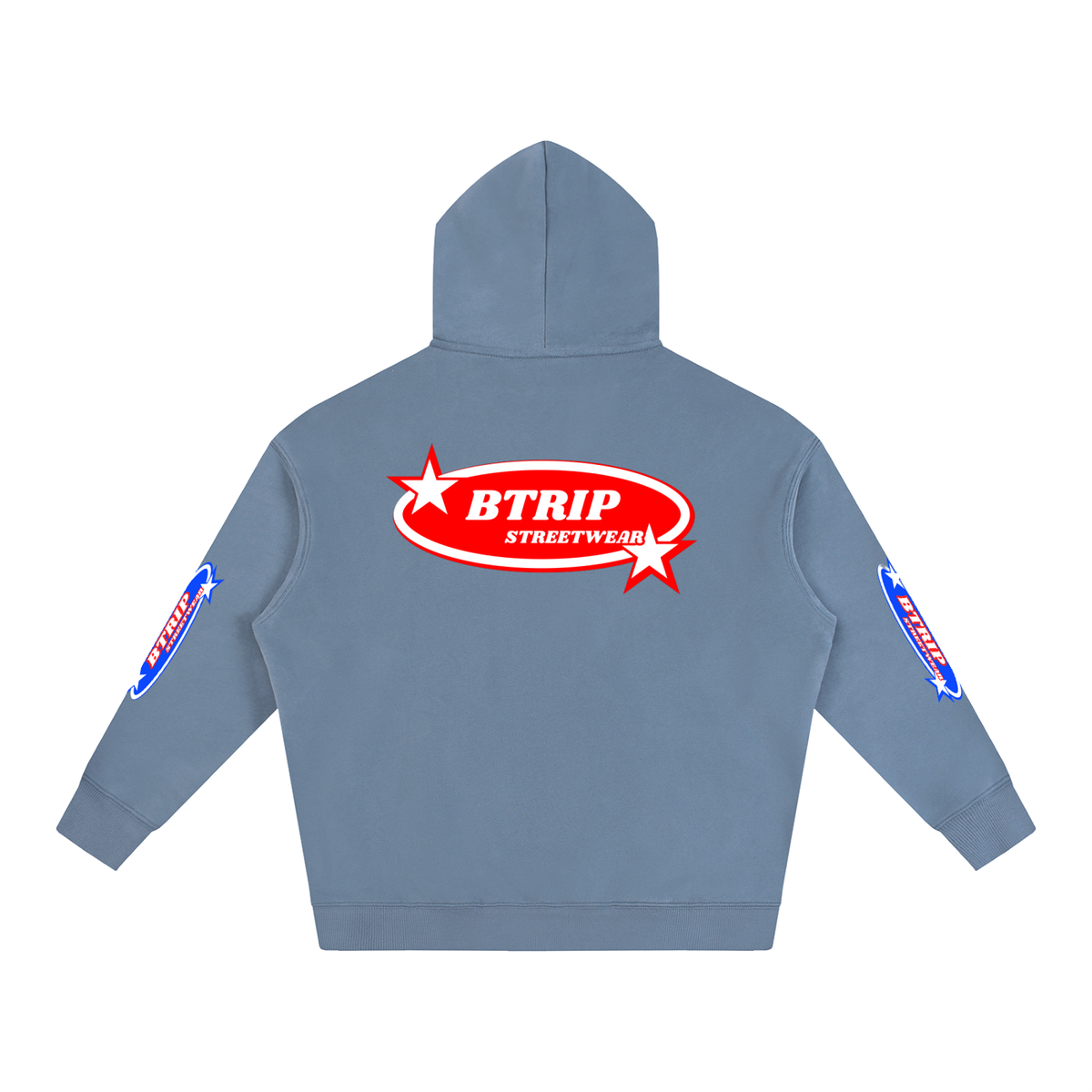 BTRIP STREETWEAR | Unisex Oversize Fleeced Hoodie