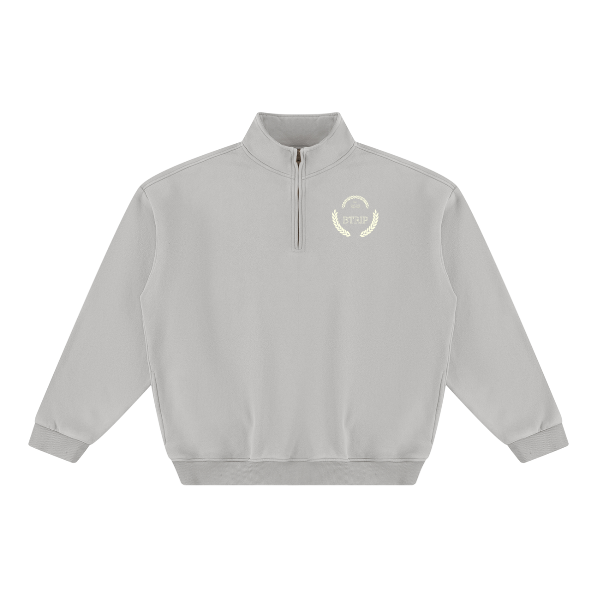 C&A | The Vintage Wash Half-Zip Fleece Sweatshirt