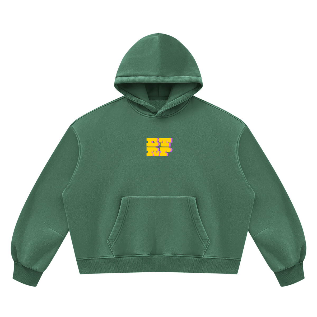 UNBREVKVBLE BTRP - Unisex Vintage Wash Boxy Fleece Hoodie