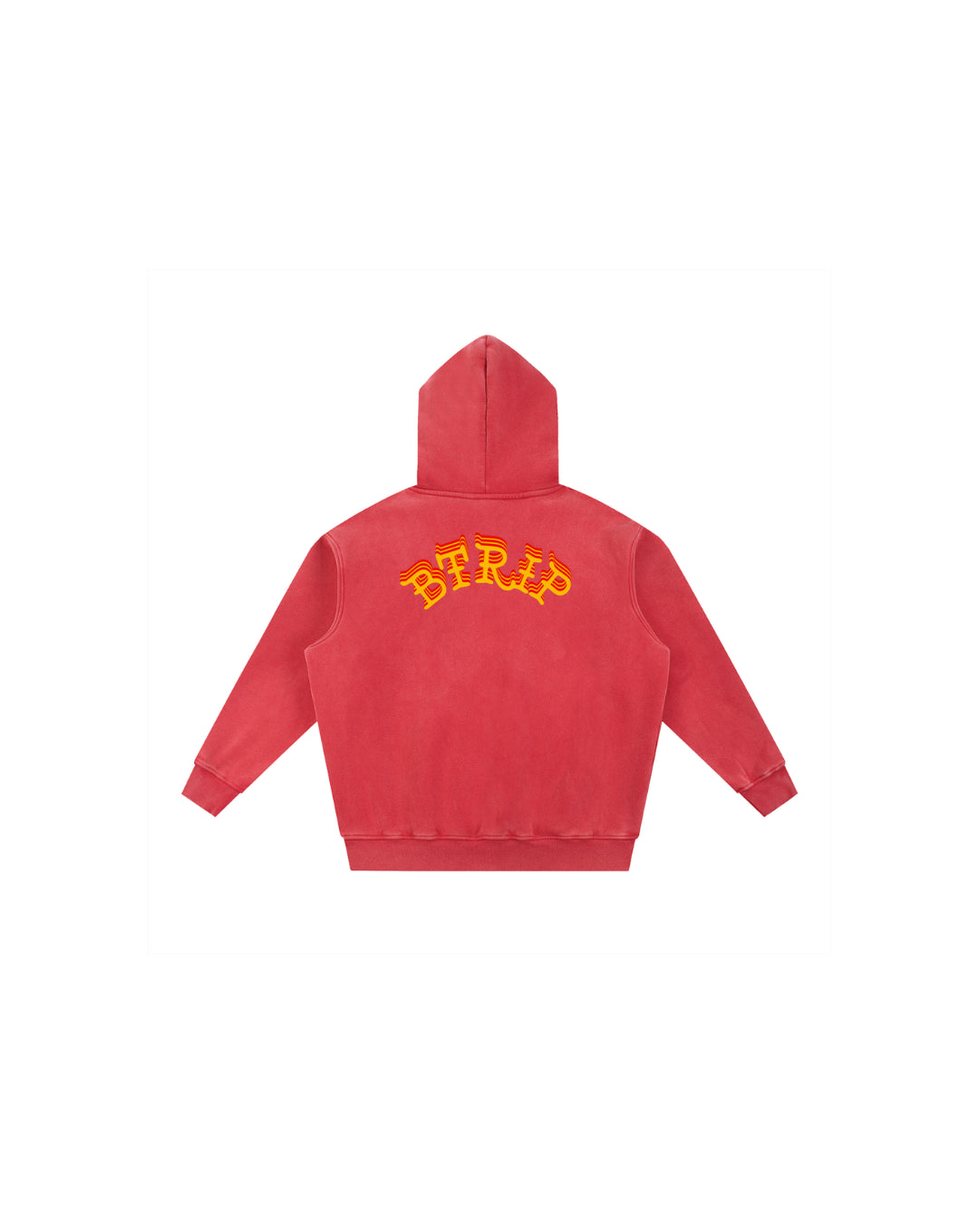 SUAGM Snow Wash Oversized Hoodie