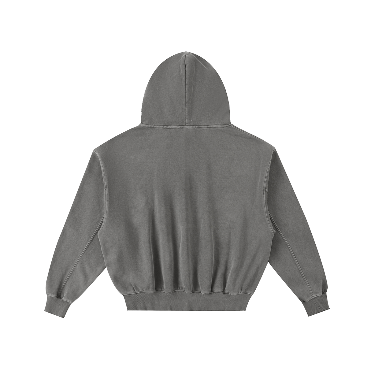 SKY - Frayed Enzyme Washed Fleece Hoodie