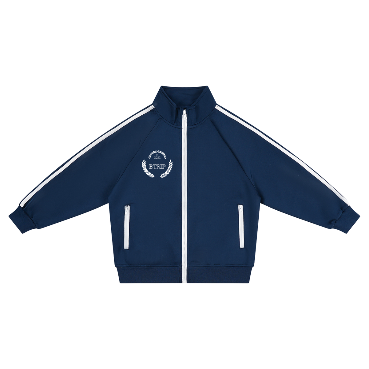 CHAMPIONS & ATHLETES | Kids' Contrast Tape Coach Jacket