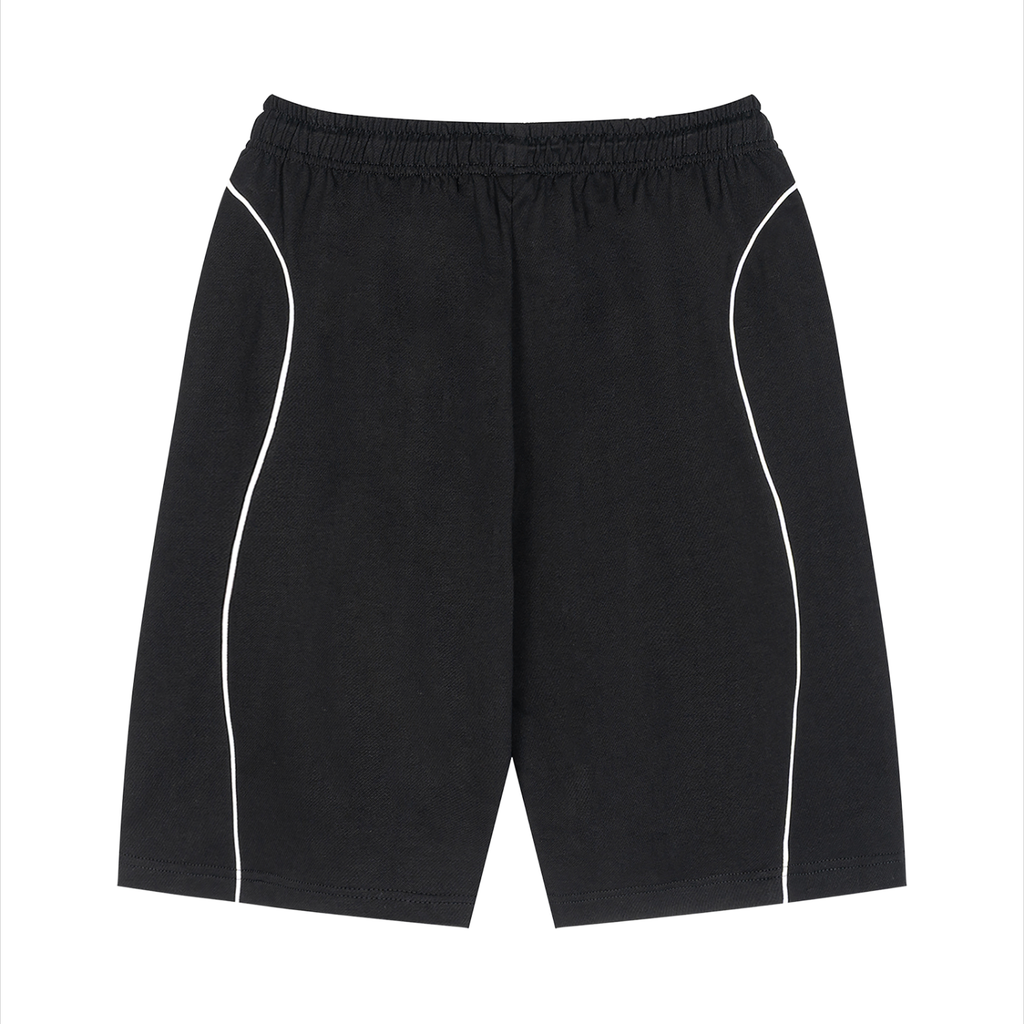 COURT - Unisex Piping Drawstring Shorts