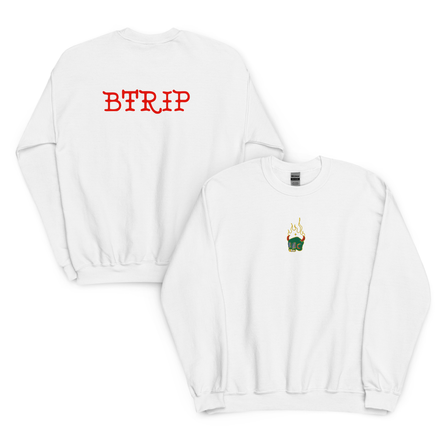 BTRIP Pullover — White