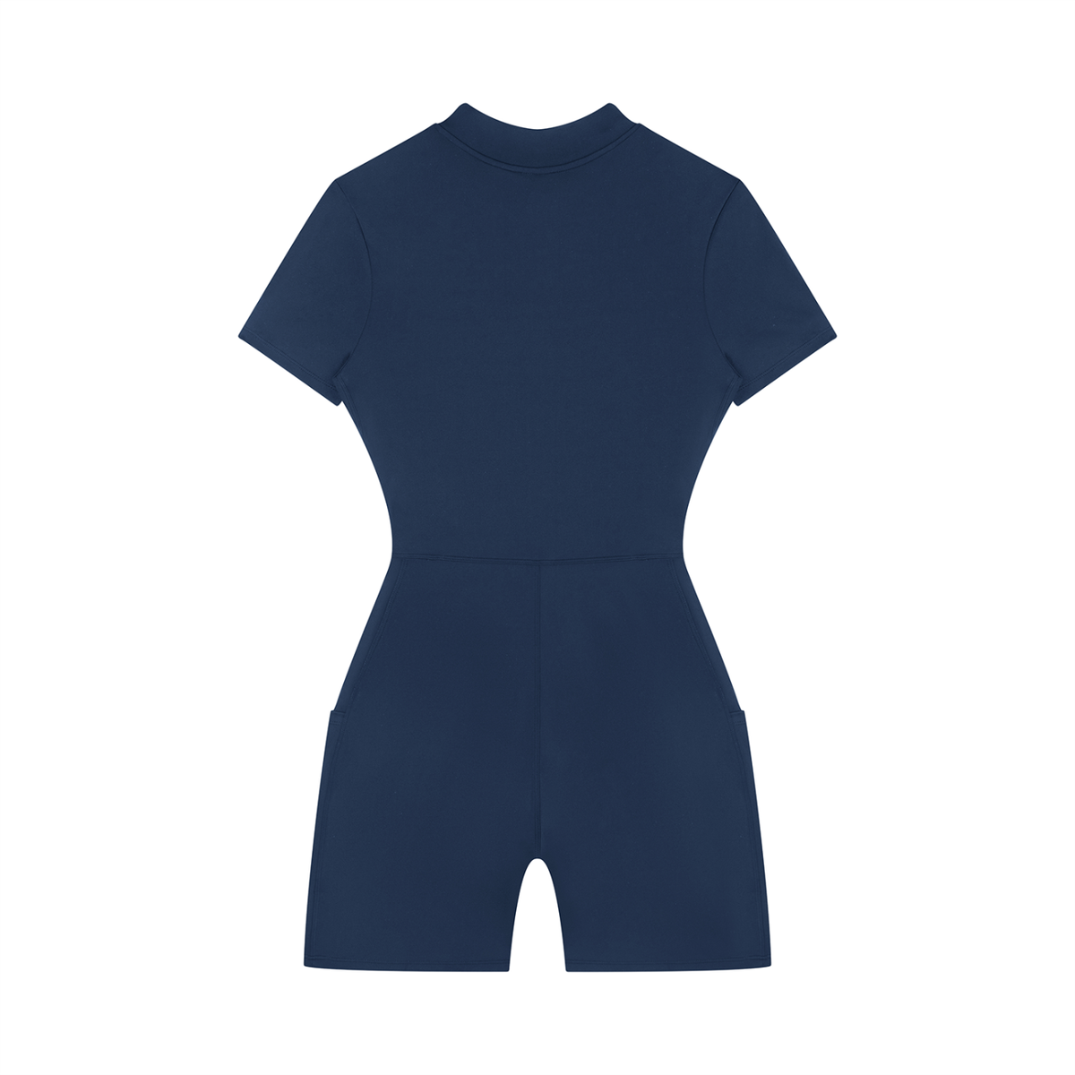 CHAMPIONS & ATHLETES | Women's Quarter-Zip Short Sleeve Romper